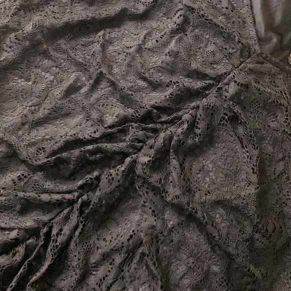 Torrid lace cinched black noir bodysuit short sleeve plus size 4X new w tag - Picture 6 of 7